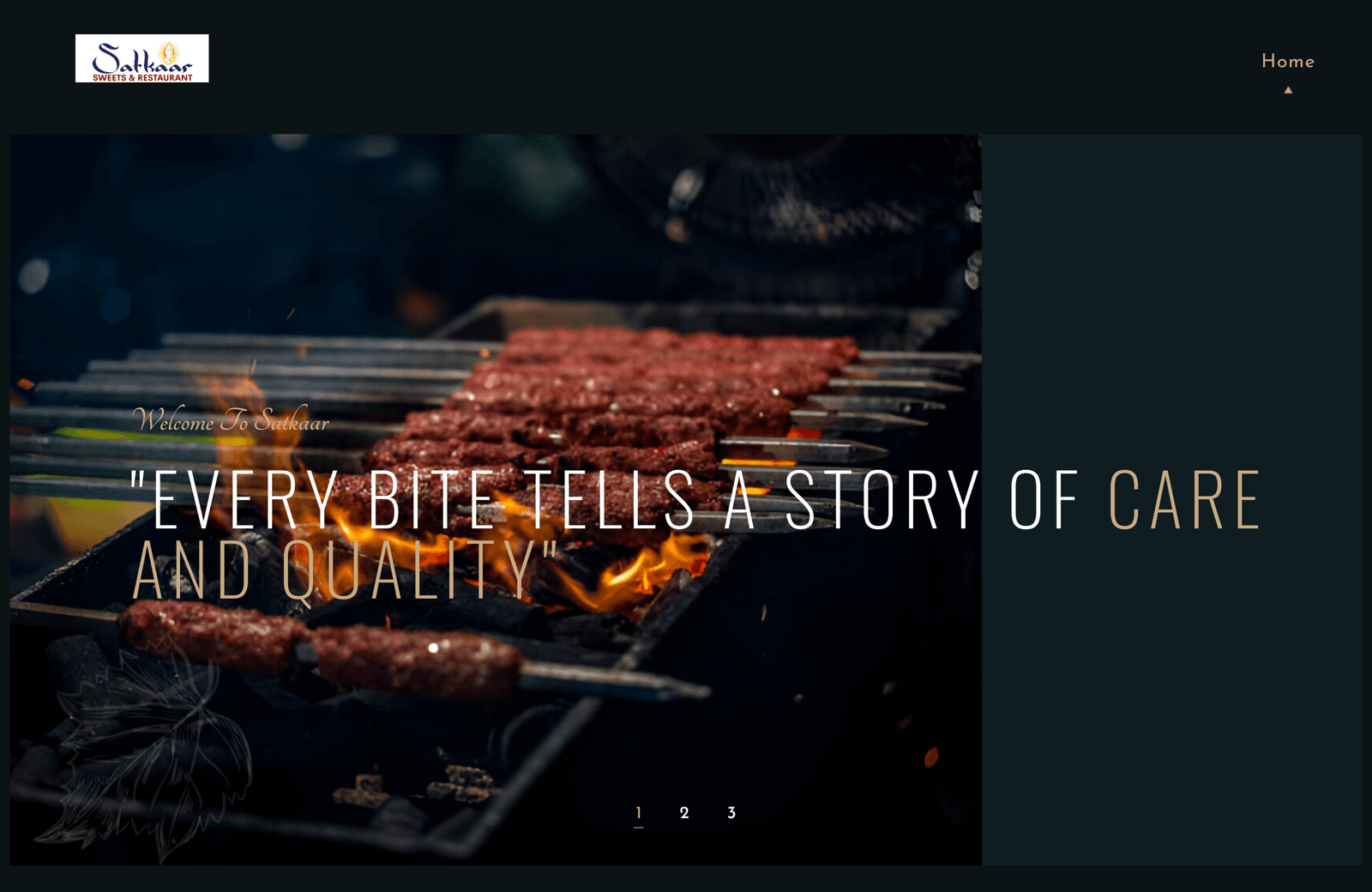 Restaurant - Website project